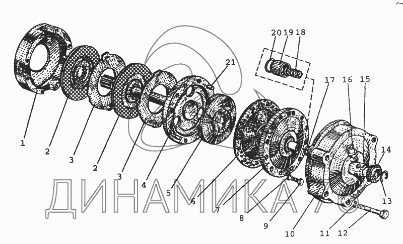 Датчик блокировки ГУР (МТЗ-80)